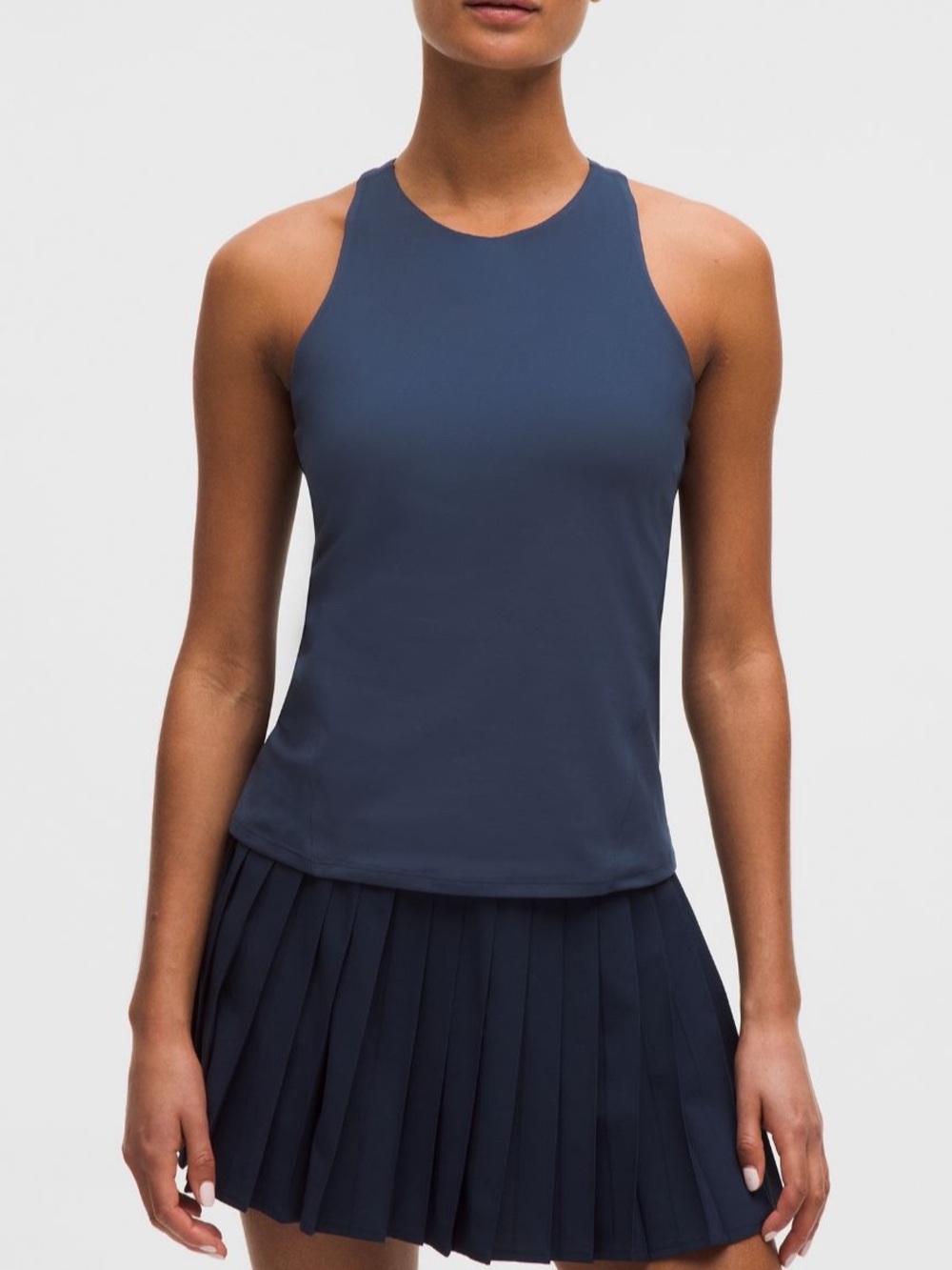 Lululemon Racerback High Neck Tennis Tank Top size L
